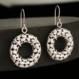 Fabindia Silver Dangler Earrings-image-57