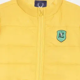 Allen Solly Kids Yellow Regular Fit Jacket image 3