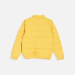 Allen Solly Kids Yellow Regular Fit Jacket image 2