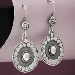 Fabindia Silver Dangler Earrings-image-24