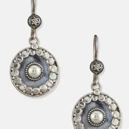 Fabindia Silver Dangler Earrings image 4