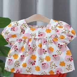 LULU & SKY Girls Printed Top with Shorts-picture-18