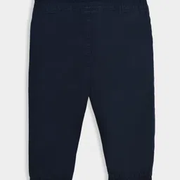 Mi Arcus Solid Trousers - Navy Blue image 3