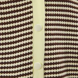 Trendyol Women Geometric Striped Shirt Collar Top image 5