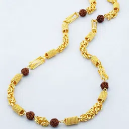 SANAA CREATIONS Unisex Brass Gold-Plated Antique Chain-picture-19