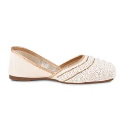 JM Looks Embellished Slip-On Mojaris image 2