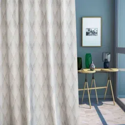 DDECOR Live Beautiful Grey Readymade 9 Ft. Door Curtain - Set of 1-image-54