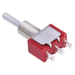 RS PRO Toggle Switch Panel Mount (On)-Off-(On) SPDT Solder Terminal, 7347148 image 3