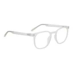 Ted Smith Premium Italian White Square Unisex Eye Frames image 3