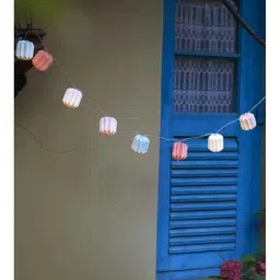 Chumbak Bohemian Lanterns Multicolor String Light - Set of 1-image-31