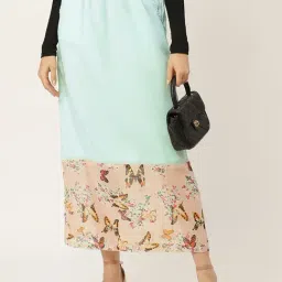 Belle Fille Blue Printed Skirt-picture-17