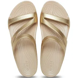 Crocs Women's Kadee Gold Casual Sandals image 4