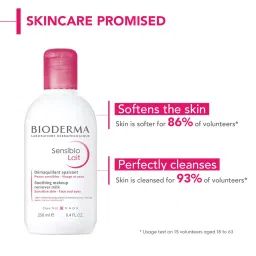 Bioderma Sensibio Lait Makeup Removing Milk - 250 ml image 4