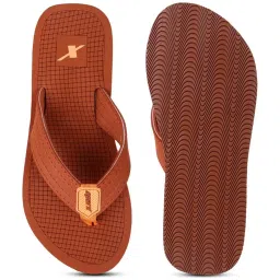 Sparx Women's Tan Flip Flops image 4