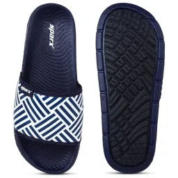 Sparx Men's Blue Slides image 4