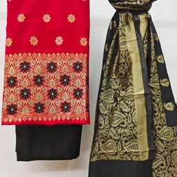 Maroosh Embroidered Unstitched Dress Material image 4