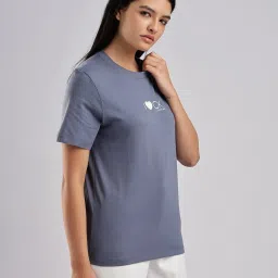 CALVIN KLEIN JEANS Grisaille Graphic Regular Fit Cotton T-Shirt image 4