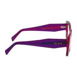 Ted Smith Premium Italian Purple Square Unisex Eye Frames image 4
