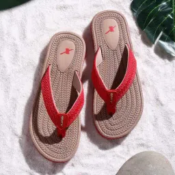 Sparx Women's Camel Flip Flops-picture-44