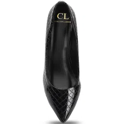 Carlton London Women's Black Stiletto Pumps image 4