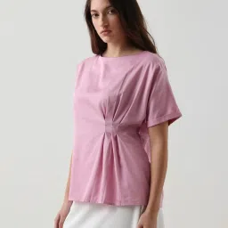 RAREISM Pink Blended Solid Top image 4