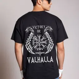 Be Crazy Men Graphic Printed Oversized Baggy Cotton T-Shirt image 4