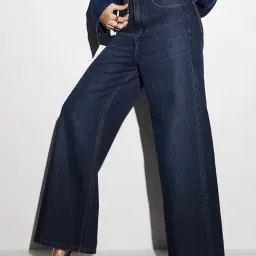 Miss Chase Blue Solid Jeans-picture-39