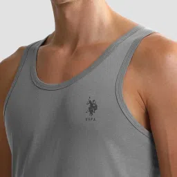 U.S. Polo Assn. Grey Regular Fit Vest - Pack of 2 image 4