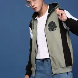 showoffff Showoff Olive Cotton Slim FitJacket image 4