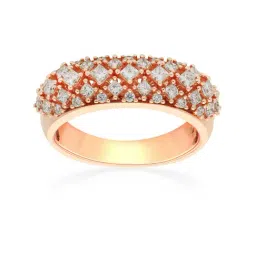 Malabar Gold and Diamonds 18k Two Tone Diamond Ring for Women-picture-46