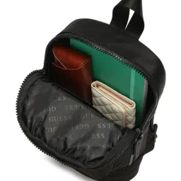 Guess Black Backpack image 5