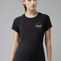 SZN Women Printed Applique T-shirt-picture-24