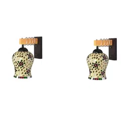 SOMIL Multi Glass Cylinder Printed Wall Lamps-picture-34