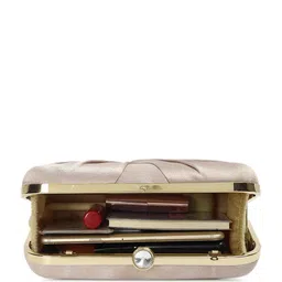 CRUSSET Embellished Box Clutch With Shoulder Strap image 5