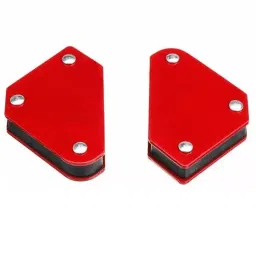 TileMaster Multi-Angle Magnetic Welding Clamp Set 30°, 45°, 60°, 75° 90°, 135° 80 mm Throat Depth 8 cm Clamping Mild Steel Red, TM-33 (Set of 6) image 4