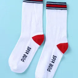 Pine Kids Cotton Knit Ankle Length Color Block Socks Pack Of 3 (Color May Vary) image 4