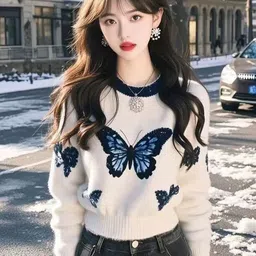 StyleCast Women Long Sleeves Round Neck Pullover Sweaters-image-60