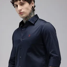 U.S. Polo Assn. Tailored Fit Pure Cotton Casual Shirt-image-57