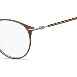 Hugo Boss Brown Oval Eye Frames for Men image 4