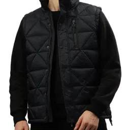 Antony Morato Blue Slim Fit Quilted Gilet-picture-13