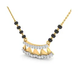 Waman Hari Pethe Jewellers 18k Gold & Diamond Mangalsutra for Women-picture-24