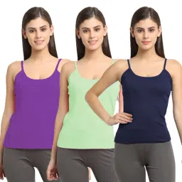 Friskers Multicolor Slim Fit Camisole-picture-15