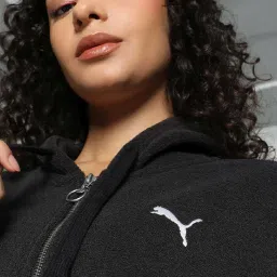 Puma Black Logo Print Jacket image 4