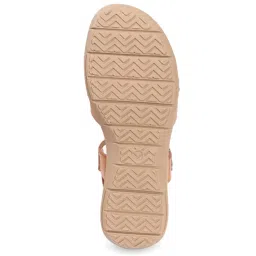 Carlton London Women's Tan Sling Back Sandals image 4