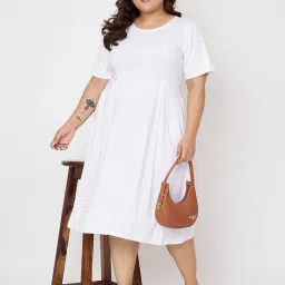 BRINNS White Midi Dress image 4