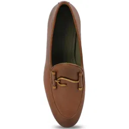 Mochi Men's Tan Mocassins image 4