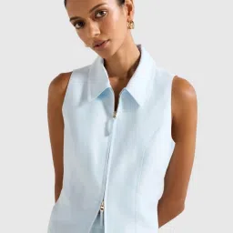 forever new Felicity Petite Zip Front Halter image 4