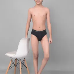 Dollar Bigboss Boys Multicolor Solid Briefs (Pack Of 3) image 4