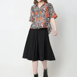 Vero Moda Red Printed Shirt image 4