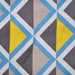 Romee Grey Microfibre Geometric Bed Sheets image 4